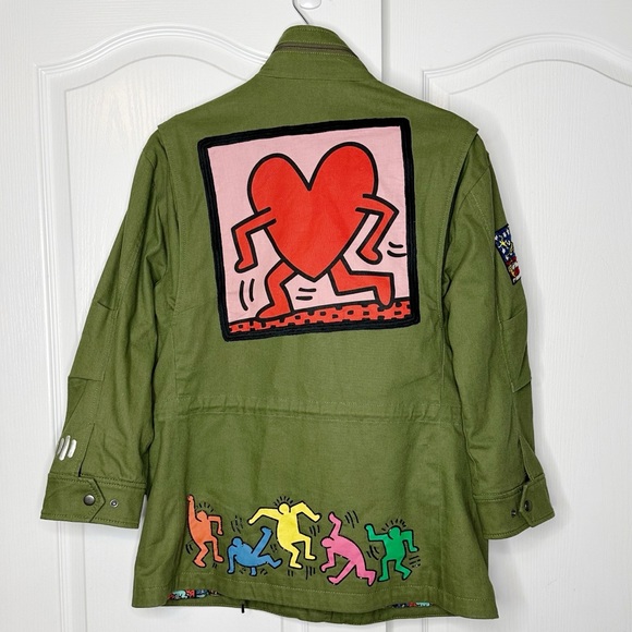 RARE Keith Haring x Alice + Olivia
Limited Edition Russo Parka Size Small - Picture 6 of 16